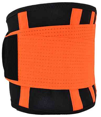 Пояс компрессійний MadMax MFA-277 Slimming belt Black/neon orange M Кам'янське