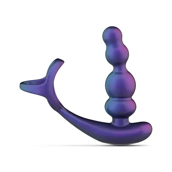 Анальний вібратор з ерекційним кільцем Hueman - Stellar Force Anal Beads with Cockring Львів - фото 2