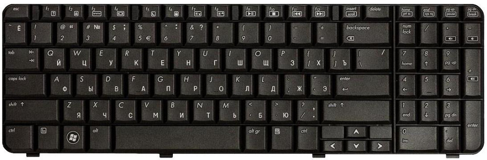 Клавиатура для ноутбука HP Compaq Presario CQ61 Black, RU Вінниця - фото 2