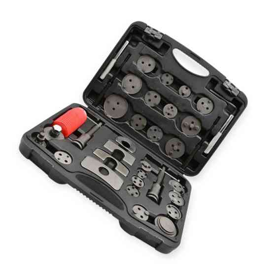 Набор съёмников тормозных цилиндров 35 шт 2 воротка с прав. и левой резьбой Мукачево