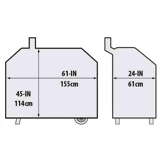 Чохол для пелетного гриля Broil King Regal 500 67069 Код: 009095 Рівне