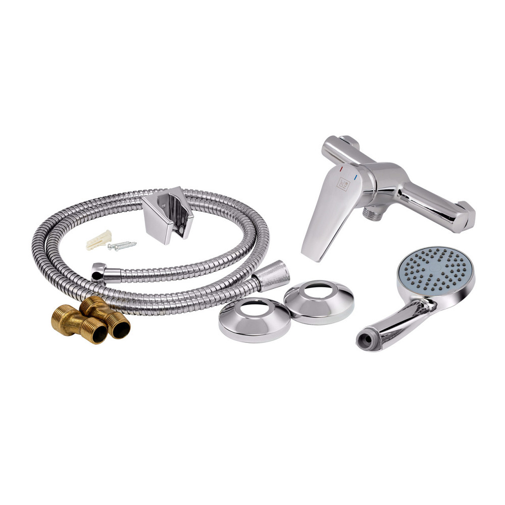 Змішувач для душу Lidz Gloria 010 (з душовим гарнітуром) (k35) LDGLO010CRM35101 Chrome Київ - фото 6
