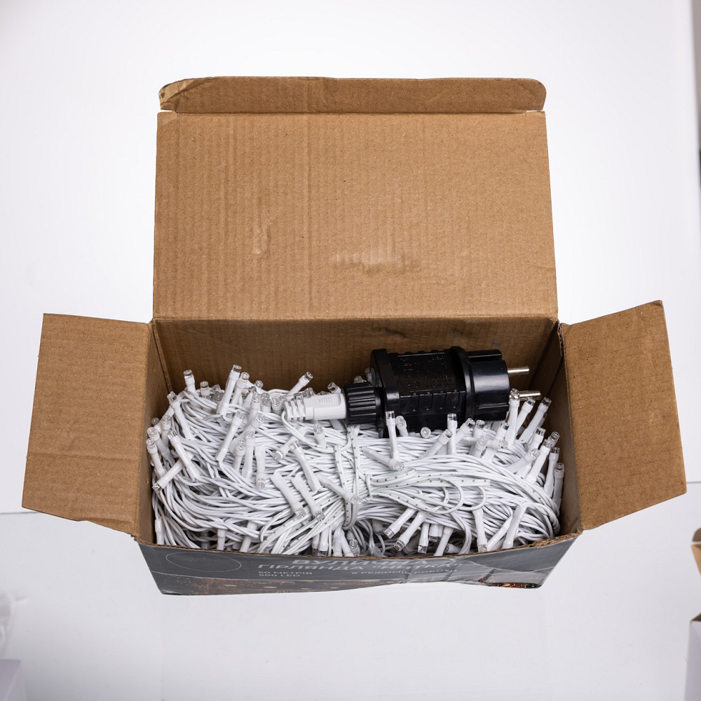 Garlando Гірлянда Різдвяна фея вулична 50 м 500 LED білий провід Синій CF500L50MWBL Коломыя - изображение 6