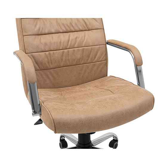 Офисное кресло руководителя Richman Lion Хром M1 Tilt Капучино Днепр