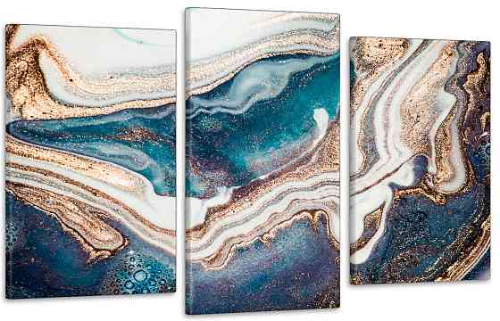 Модульная картина в гостиную / спальню    Флю-Арт  Art-713_3 Киев