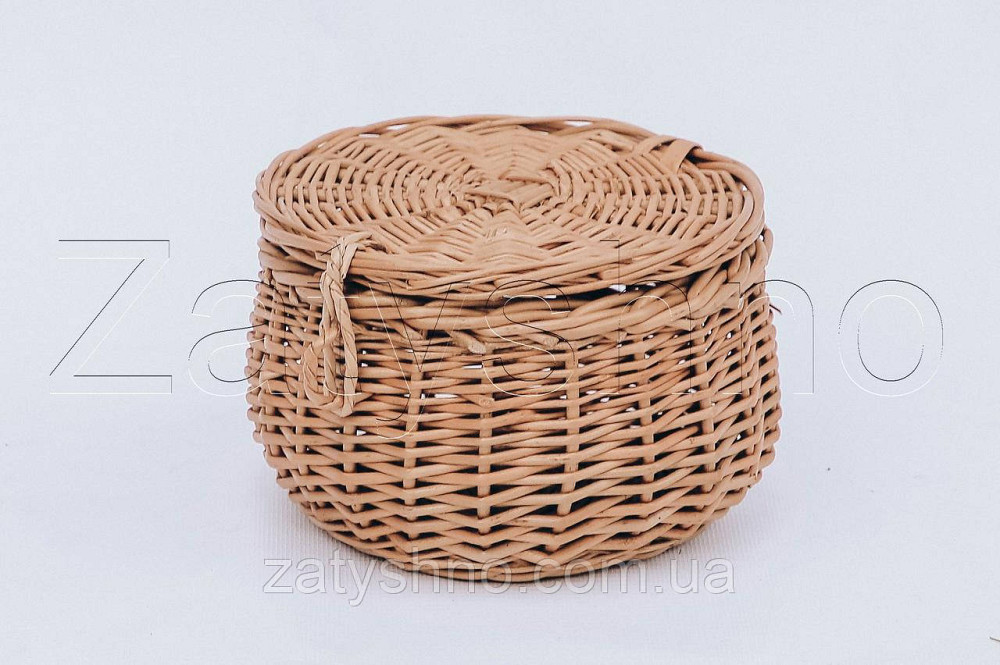 Корзинка из лозы | корзинки з лози декоративні | плетеная корзинка из лозы Киев - изображение 1
