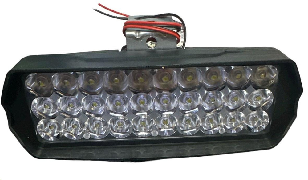 Фара дополнительного света LED L309-55W ghzvjrenyf 64*190*36mm FLOOD 12V DC 1,5W 30шт. 6000К IP67 4500 Lm Мукачево - изображение 1