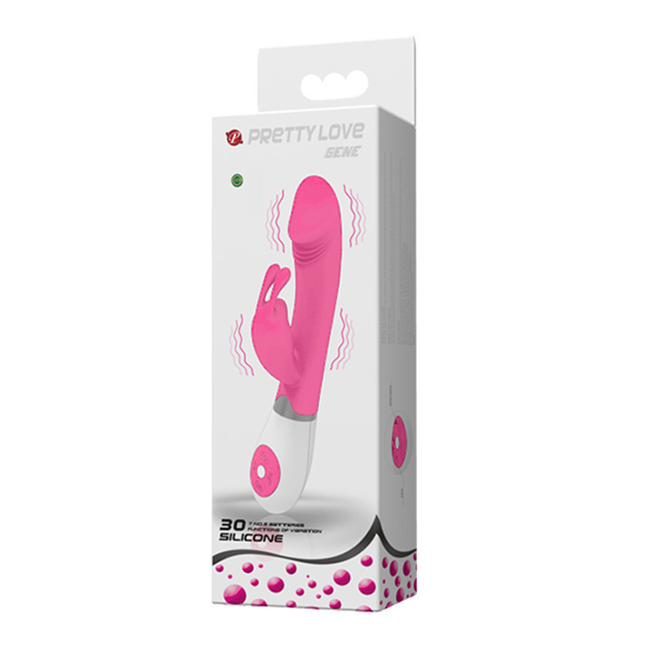 Вібратор - Pretty Love Gene Vibrator Light Pink Sex Aura Київ - фото 9