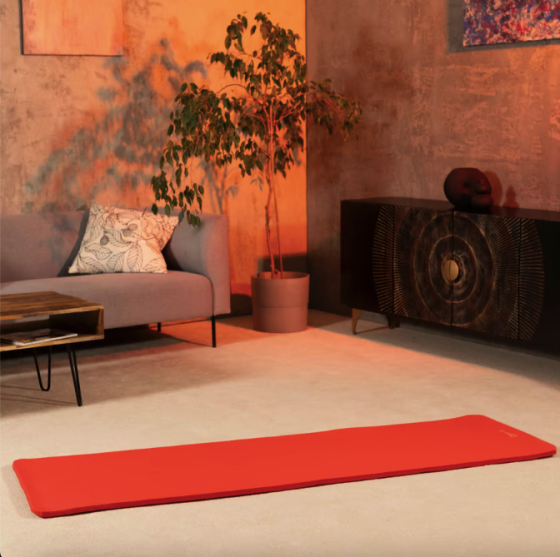 Коврик для йоги Hop-Sport HS-NB020GM NBR 2см яскраво-червоний Киев