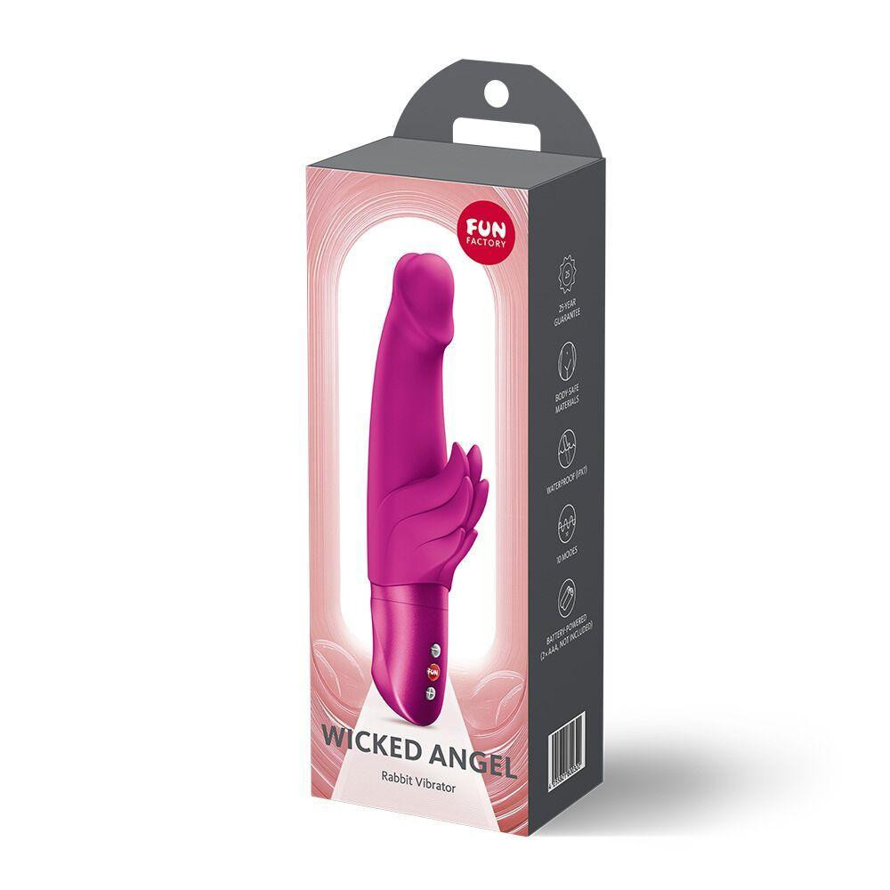 Вібратор-кролик Fun Factory Wicked Angel Magenta Sex Aura Київ - фото 7