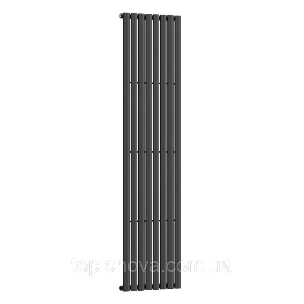 Вертикальный радиатор Ellipse 480х1800-8, anticor, черный муар Черновцы - изображение 2