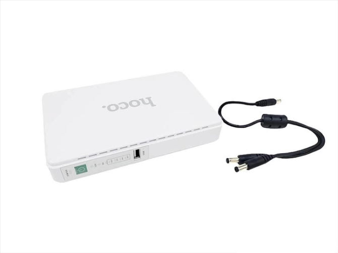 Універсальний зарядний акумулятор Power Bank 8800mah Hoco DB25 для роутерів 5V-9V-12V (smart mini UPS) Вінниця - фото 8