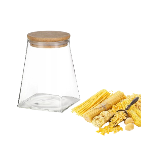 Ємність 600мл 9*9*11,6см з кришкою скло KAMILLE 9036 Житомир - фото 3