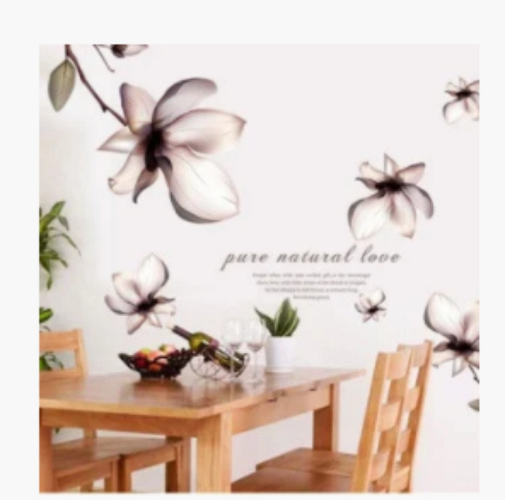 Наклейка декоративная на стену Цветы Киев - изображение 1