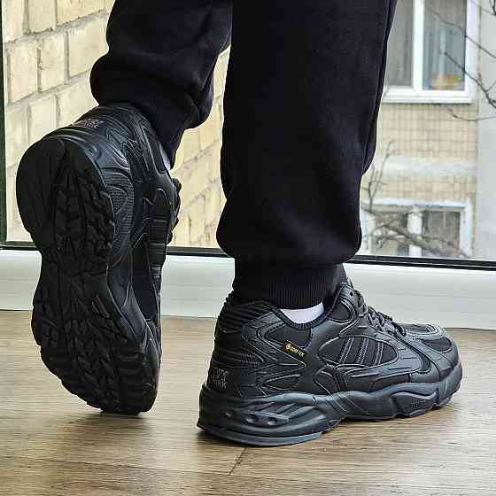 Зимние Мужские Кроссовки Adidas GORE-TEX Черные с МЕХОМ Адидас Гортекс Термо (размеры: 41,42,43,44,45) Днепр