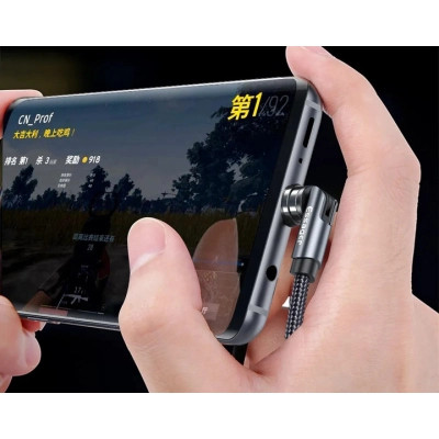 Дата кабель USB 2.0 AM to Micro 5P 1.0m magnetic black Essager (EXCCXM-WC0G) Винница - изображение 6