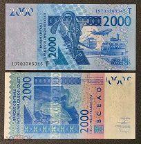 Західна Африка Того / Западная Африка Того 2000 франків 2022р UNC Р-816Tu Полтава - изображение 1