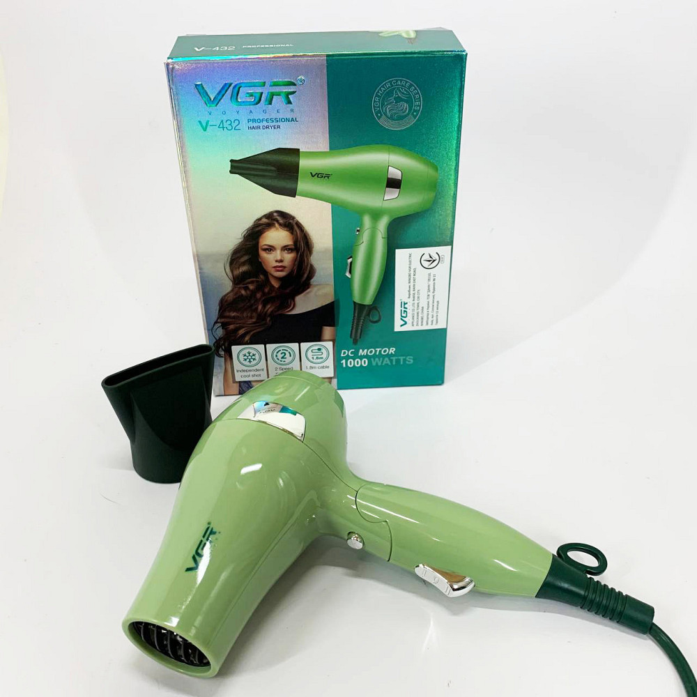 Електричний фен для гладкого волосся VGR, Зручний надійний фен для волосся Сучасний US-55 Львів - фото 1