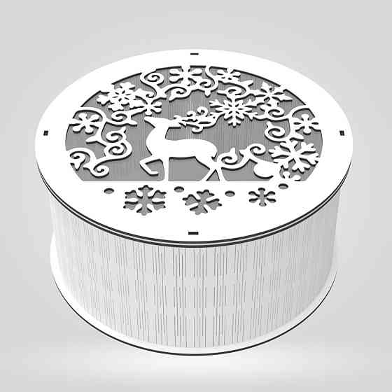 Подарункова коробка EKOSTAR d200 h100 Київ