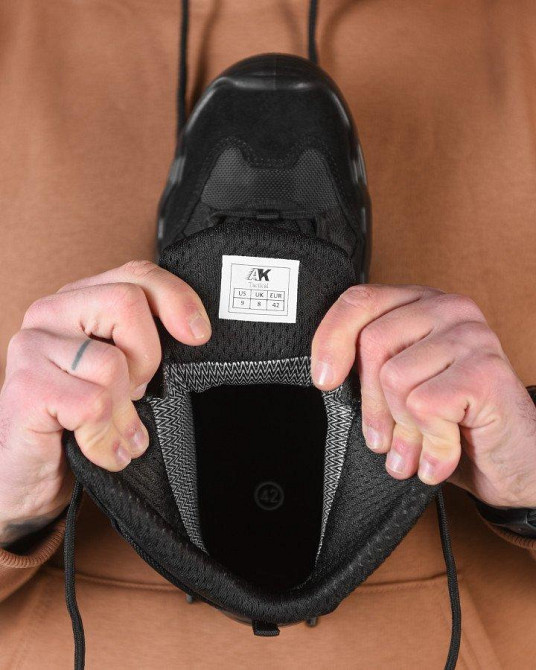 Тактичні туфлі AK Tactica black ДК2065 Одеса - фото 7