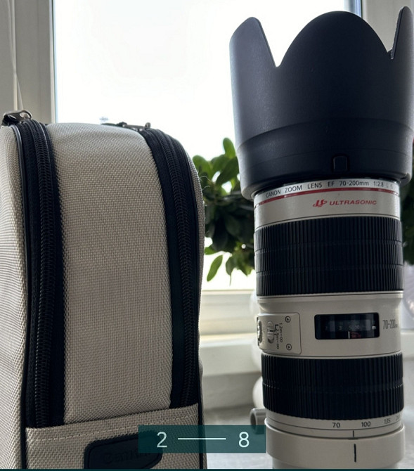 Об'єктив: Canon L 70-200mm. 2.8 II is USM . Харків - фото 7