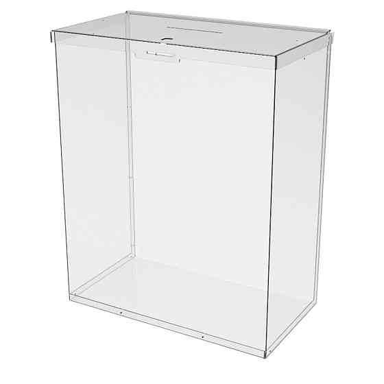 Ящик EKOSTAR с замком для пожертвований и сбора денег 400x220x500. Объем 44 литра Киев