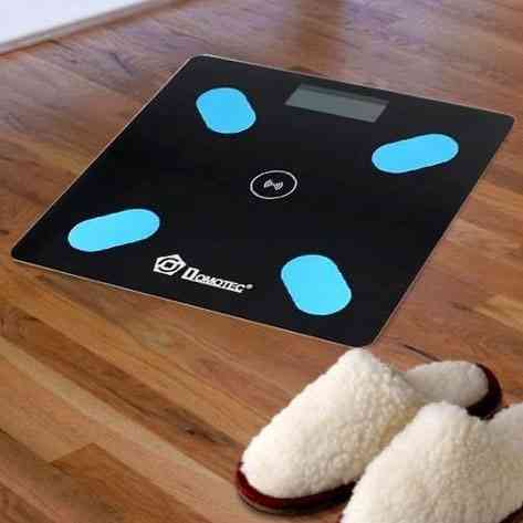 Точные цифровые смарт весы для взвешивания Domotec, Весы для контроля состава тела CG-89 Киев