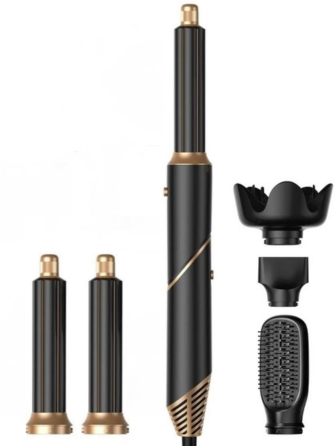 Б/В Стайлер для волосся 5-в-1 Air Hair Styler, аеродинамічний фен-стайлер, іонізація, дифузор, концентратор, для сушіння та уклада Київ