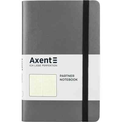 Книга записная Axent Partner Soft 125х195 мм в точку 96 листов Серая (8310-15-A) Винница