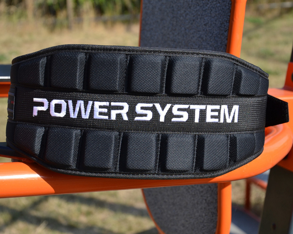 Пояс для важкої атлетики Power System PS-3230 Neo Power неопреновий Black/Yellow S Каменское - изображение 5