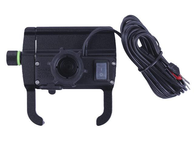 Держатель телефона M6S алюминий черный, с беспроводной зарядкой, с креплением на руль, Kewiq Мукачево - изображение 3