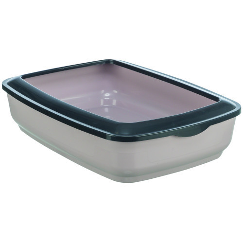 Туалет Trixie Mio для котят с бортами пластиковый прозрачный 38 x 12 x 50 см Киев - изображение 5