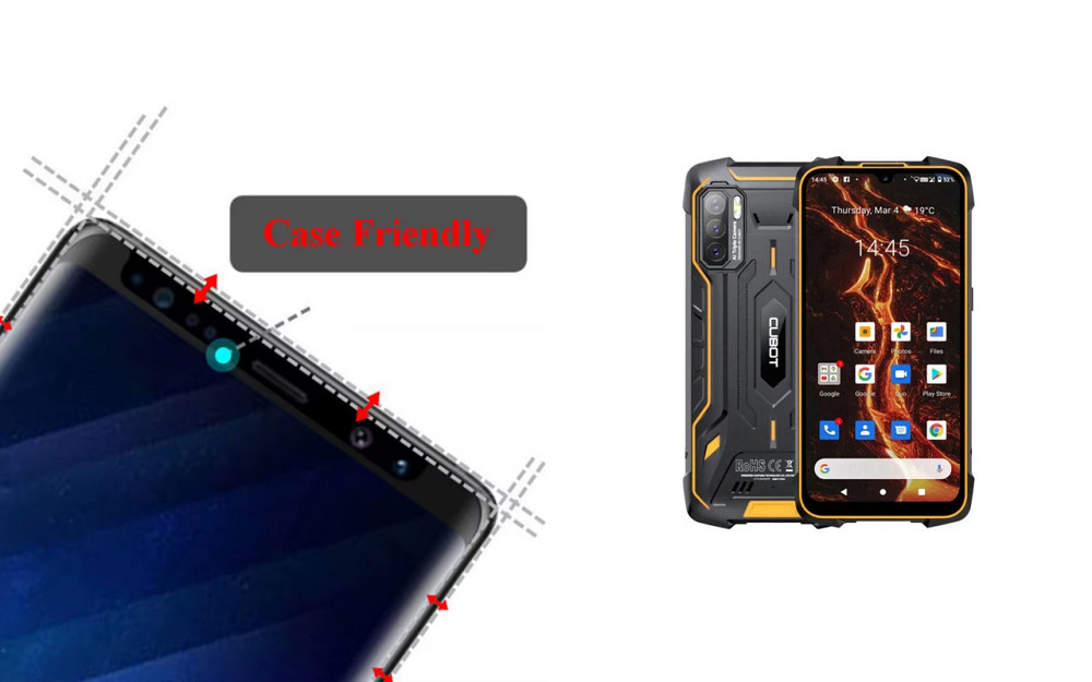 Захисне скло HyperGlass Pro для Cubot KingKong 5, 5 Pro – максимальна чутливість та захист Київ - фото 4