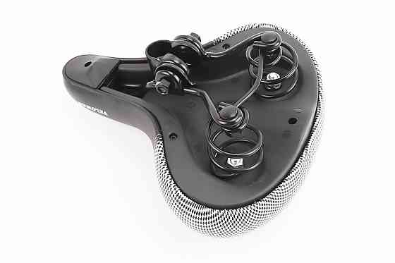 Сидіння ХВЗ 260x230мм, чорно-сіре CROSSRIDE N662-А Київ