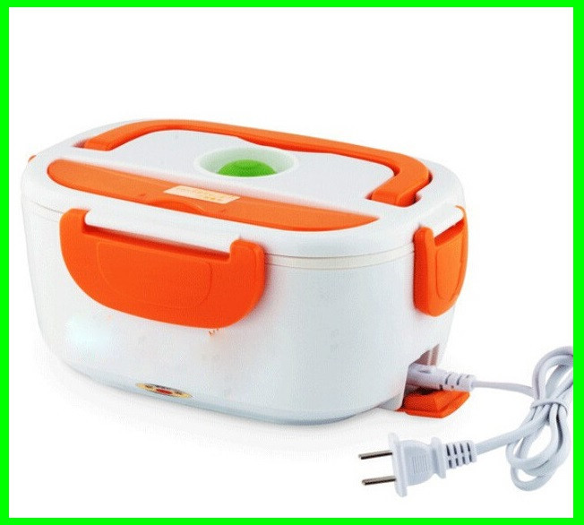 Ланч Бокс на Два Відсіка з Підігрівом Їжи від мережі 220 л Lunch box Термос Харчовий Дніпро - фото 5