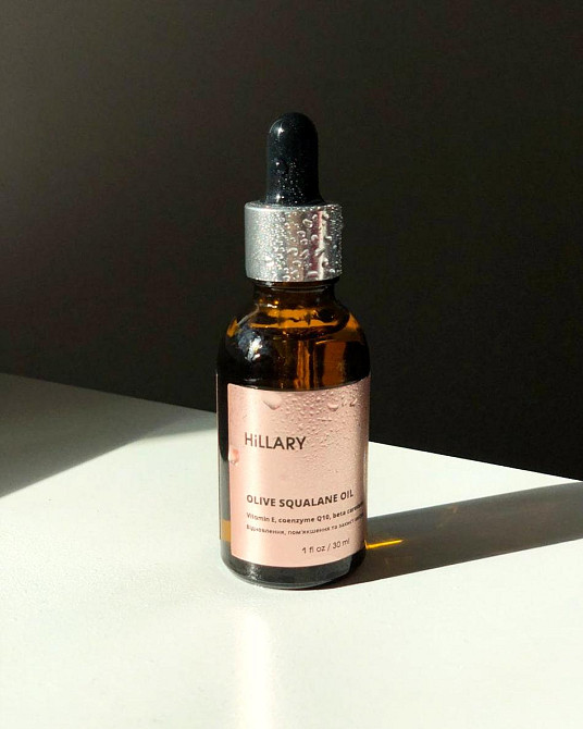 Сквалан оливковий 100% Hillary Olive Squalane Oil, 30 мл Київ - фото 19