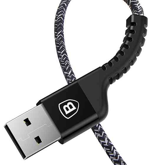 Кабель BASEUS Anti-break Cable Type-c 2.4A 1.5M Черный Киев