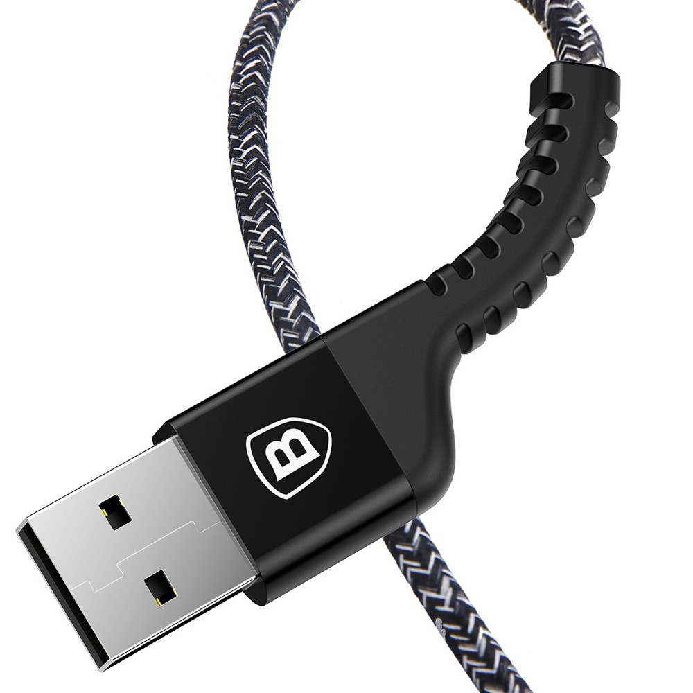 Кабель BASEUS Anti-break Cable Type-c 2.4A 1.5M Черный Киев - изображение 5