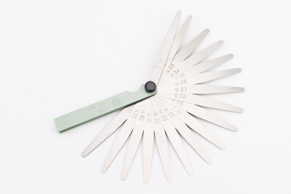 Щупи для регулювання зазорів клапанів 0,02-1,00мм, к-кт Київ - фото 2