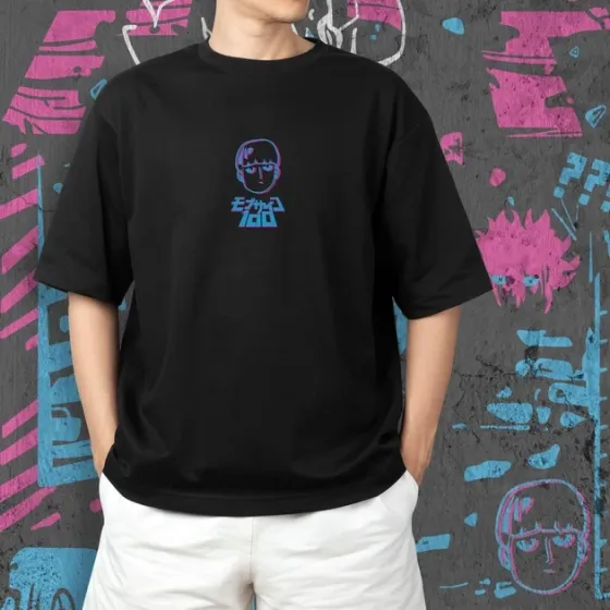 Футболка чоловіча з  принтом Mob Psycho #6 Розмір 48 Anime0902 Дніпро