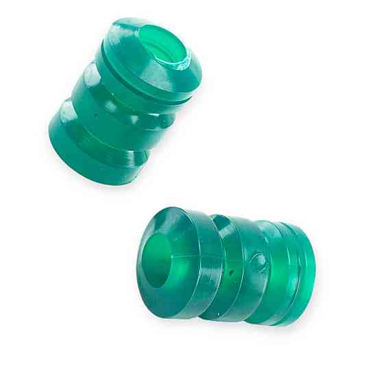 Відбійник передн. силікон зелений (2шт) 2108 Мукачево