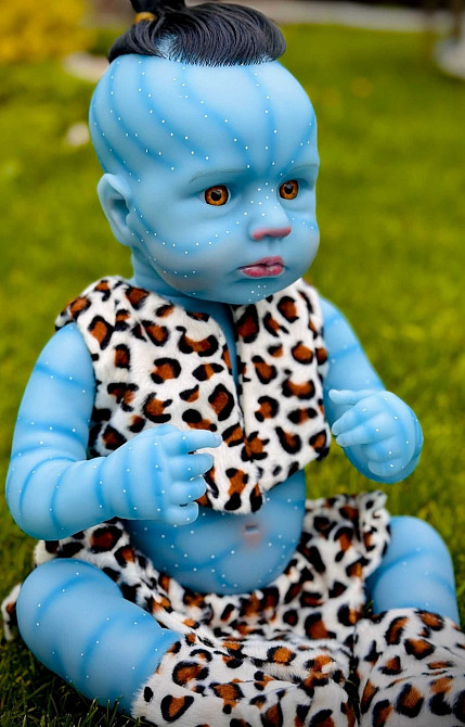 Кукла Реборн Аватар 50 см фантастическая малышка из Пандоры. Харьков - изображение 4