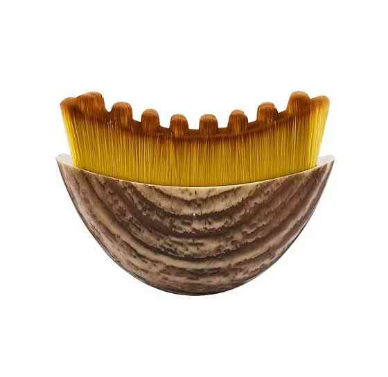 Масажна щітка для обличчя з м’якою щетиною, щітка для лімфодренажу та очищення шкіри, компактна ручна щітка Київ