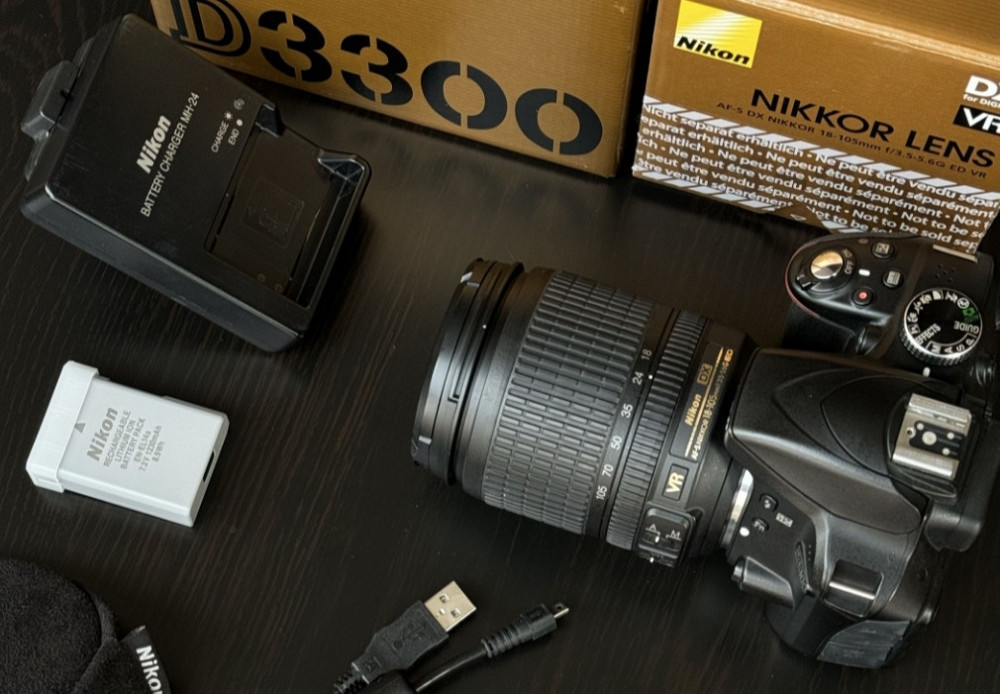 Фотоаппарат Nikon D3300 + 18-105mm. VR Kit. Киев - изображение 7