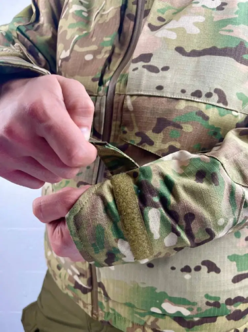 Армійська водонепроникна теплозберігаюча чоловіча куртка (Мультикам) XL Вінниця - фото 9