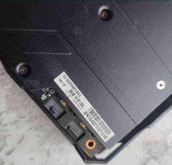 Видеокарта: GIGABYTE GeForce RTX 2070 8192Mb WINDFORCE OC ( GV-N2070WF3-8) Киев