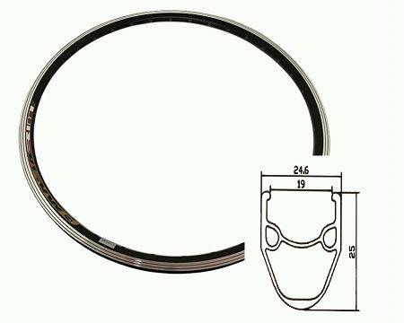 Обод велосипедный 26 (36 спиц, алюминий, двойной) Мукачево - изображение 1