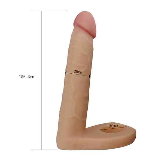 Насадка для подвійного проникнення - The Ultra Soft Double 6.25 " Sex Aura Київ
