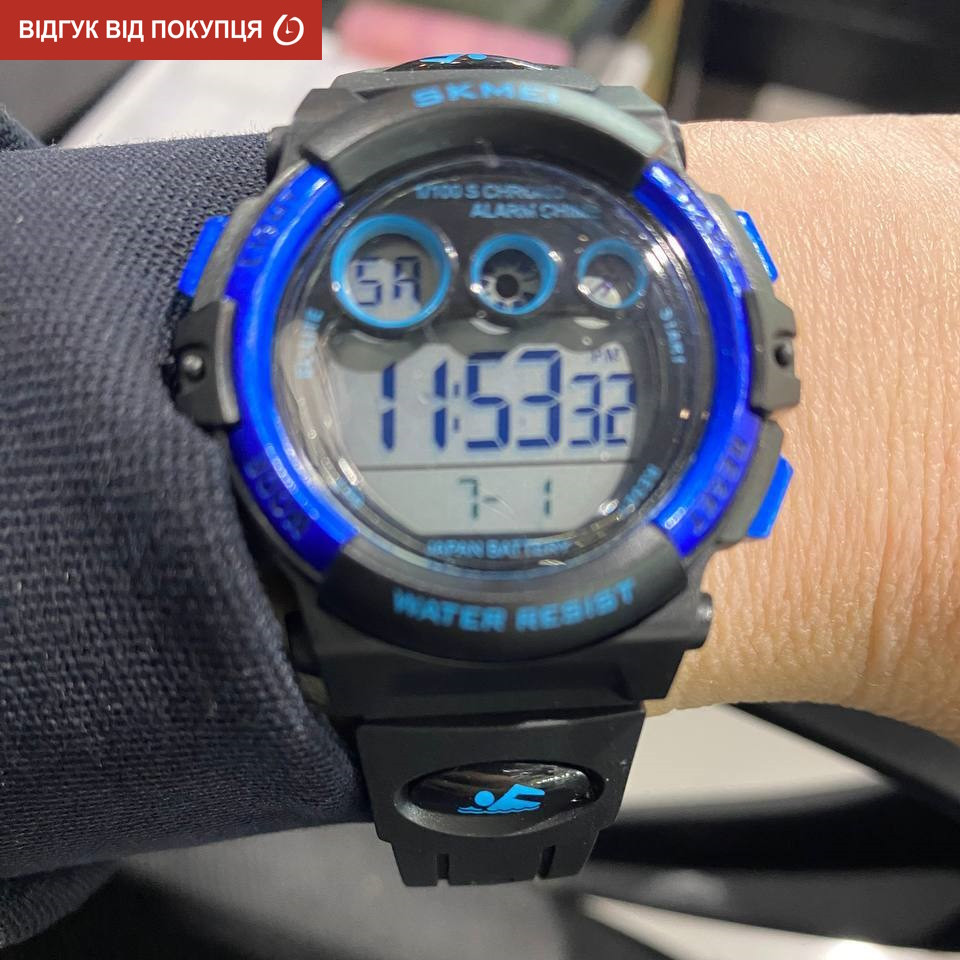 Годинник дитячий наручний Skmei Kids DarkBlue Вінниця - фото 7