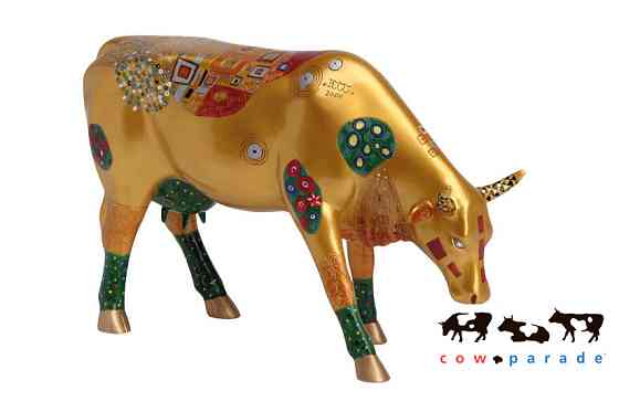 Колекційна статуетка корова Klimt Cow, Size L Вінниця
